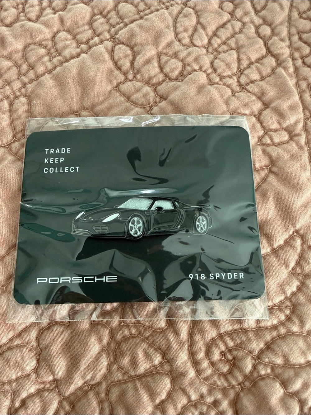 918 Spyder Black Enamel Pin - Men Accessories